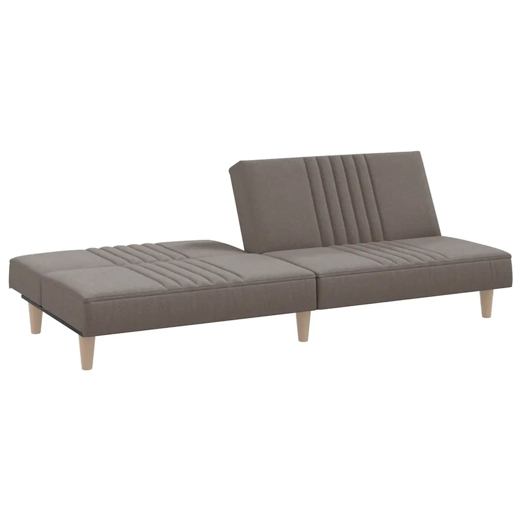 Divano Letto Tortora in Tessuto 351886