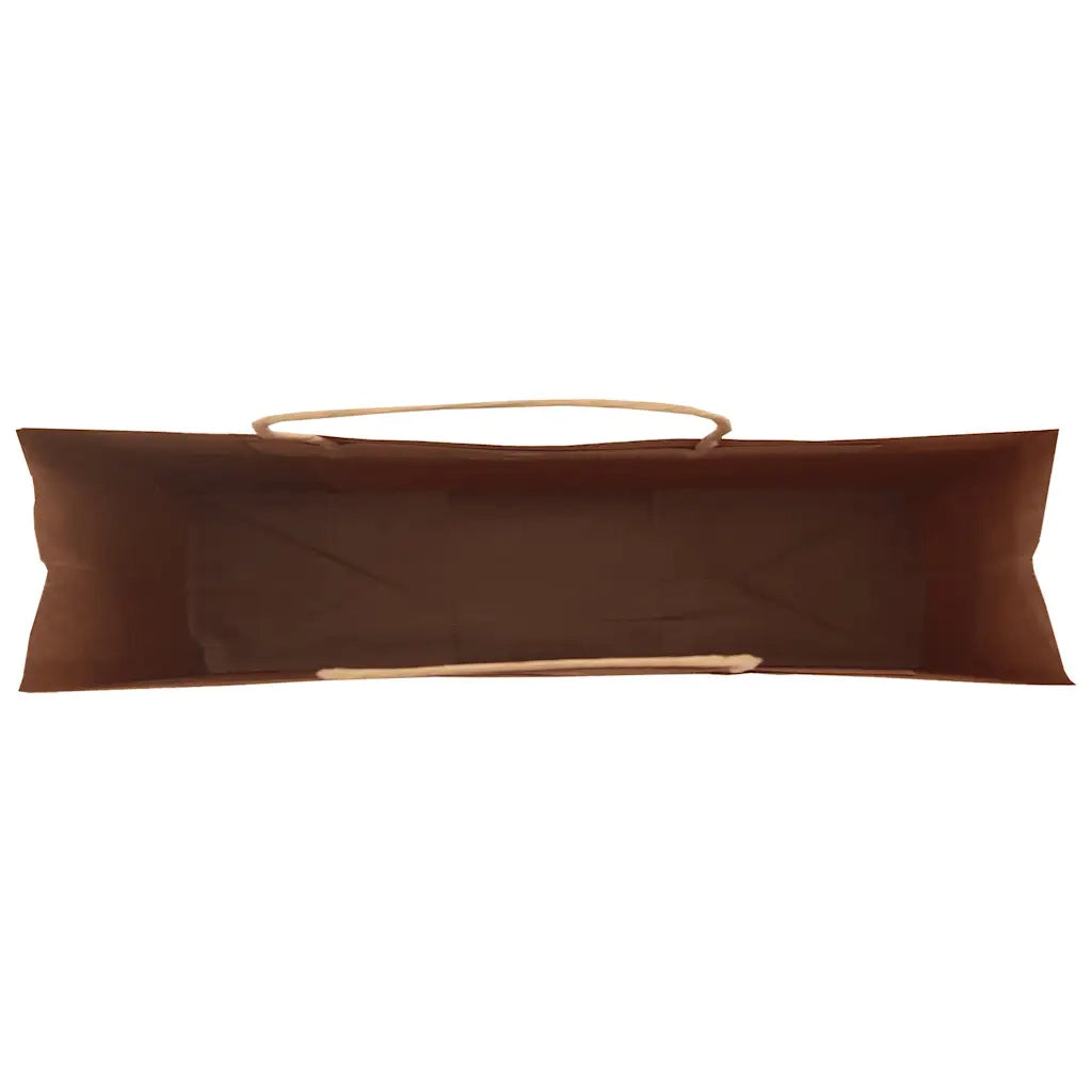 Sacchetti di Carta 250 pz con Manici Blu 54x15x49 cm