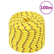 Corda Nautica Gialla 12 mm 100 m in Polipropilene