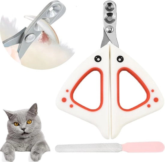 Nagagelatrice per animali domestici con protezione di sicurezza - Tagliaunghie professionale - Adatta per piccoli animali 

Modello: 12345
Codice prodotto: 67890
Caratteristiche tecniche: Potenza 2W, Batteria 2x AA, Lunghezza 15cm, Peso 120g