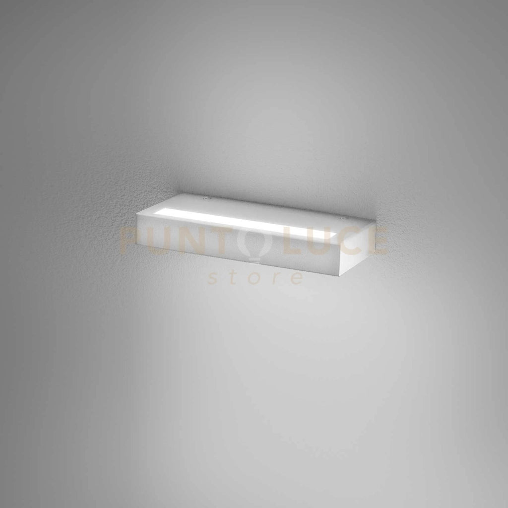 GAP520- APPLIQUE LED BIEMISSIONE IN ALLUMINIO BIANCO DIMMERABILE 3000K 2042LM 20W 23CM