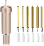 Set di Snipper Premium a 6 pezzi - Contenitore di Snipper - Snipper Fini - Abitacolo di Snipper - Compatibile con Macchine Cricut - Lame di Snipper