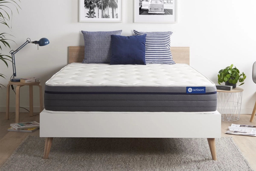 Materasso matrimoniale Actilatex zen 160x210cm - Spessore : 26cm - Lattice e memory foam - Bilanciato