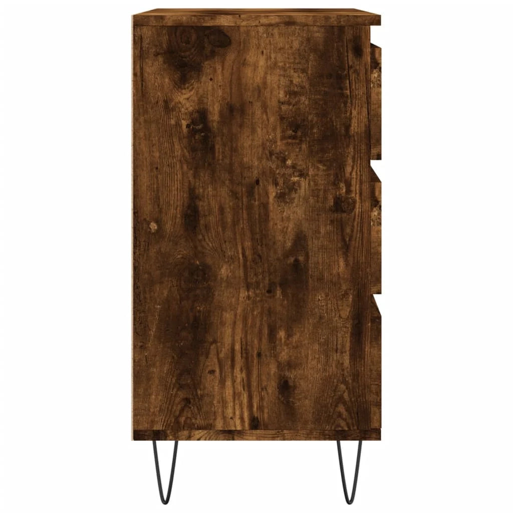 Buffet credenza cassettiera armadio mobile contenitore organizer per cucina soggiorno salotto 60 x 35 x 70 cm legno ingegnerizzato marrone 02_0030993
