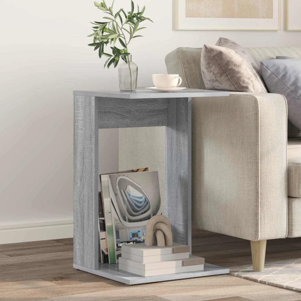Tavolo laterale Grigio Sonoma 40 x 38 x 62,5 cm