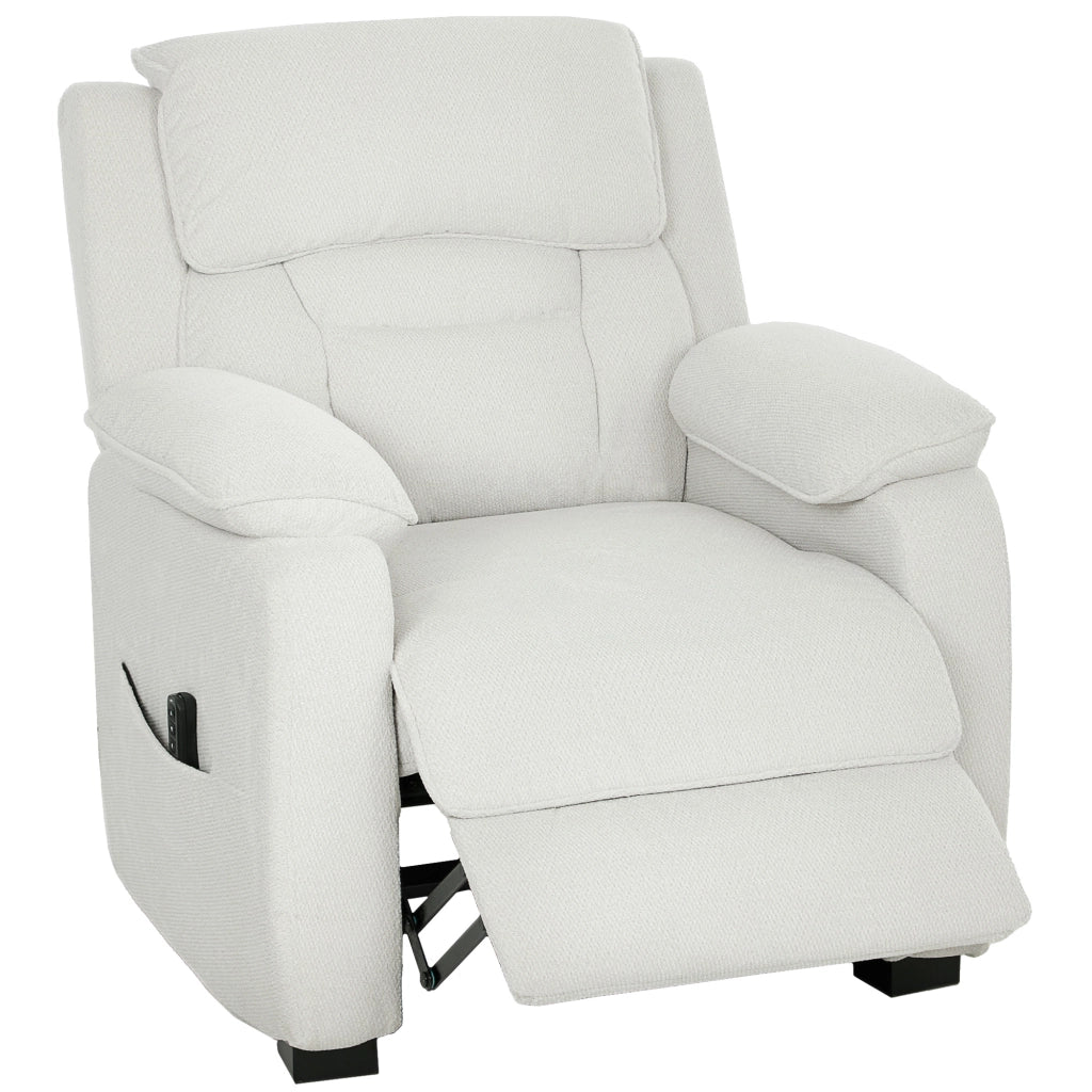 Poltrona relax elettrica reclinabile ¨C Minimal ¨C 86x90x103cm cr¨¨ma