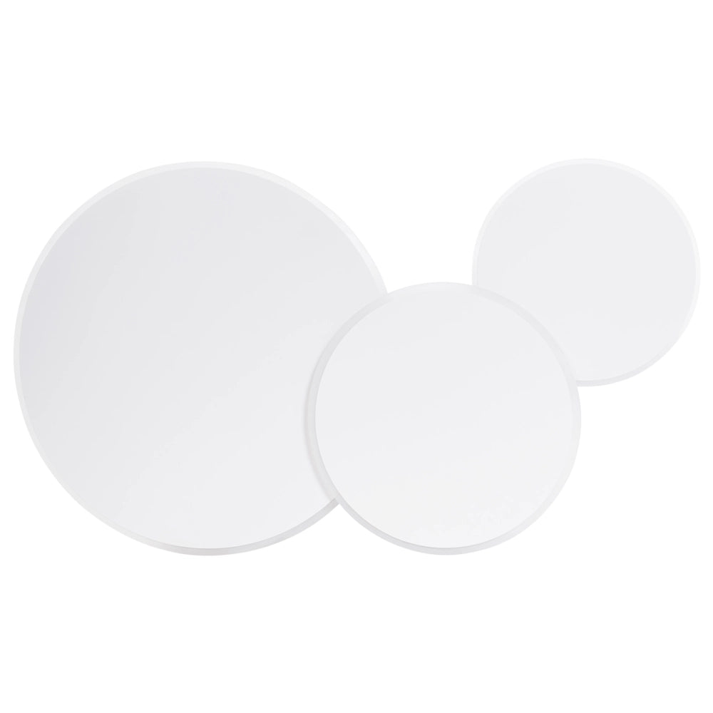 Lampada da soffitto Forma rotonda con paralume acrilico bianco per l'illuminazione d'accento di design della stanza