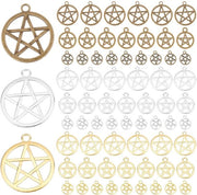 108 Stuks Pendenti a forma di Pentagramma per Gioielli