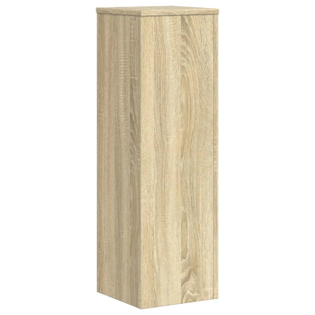 Portavasi mobili per fiori set da 2 legno ingegnerizzato Sonoma marrone 02_0045354
