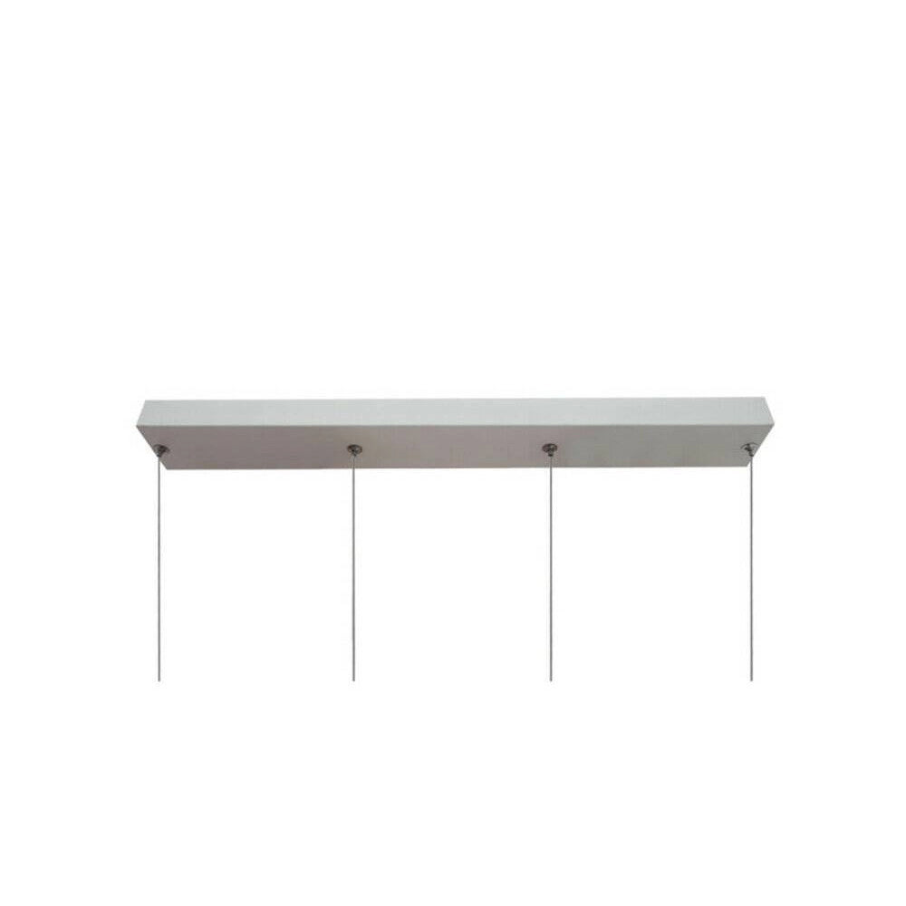 Trade Shop - Lampadario Led Moderno Minimal Lampada Sospensione 40w Luce Calda Naturale Lp-08b -