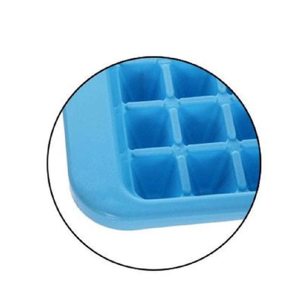 Trade Shop - Stampo Ghiaccio 72 Cubetti 12x24cm Vaschetta In Vari Colori Assortiti 0214133 -