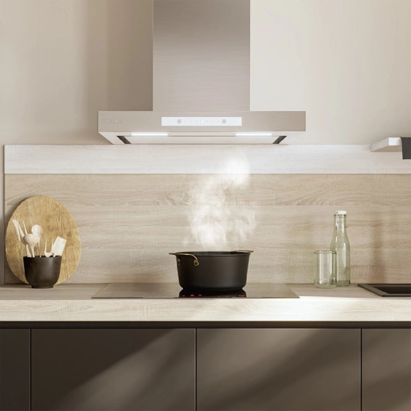 CECOTEC 02883 - Bolero Flux TT 608000 Slim Glass White A++
