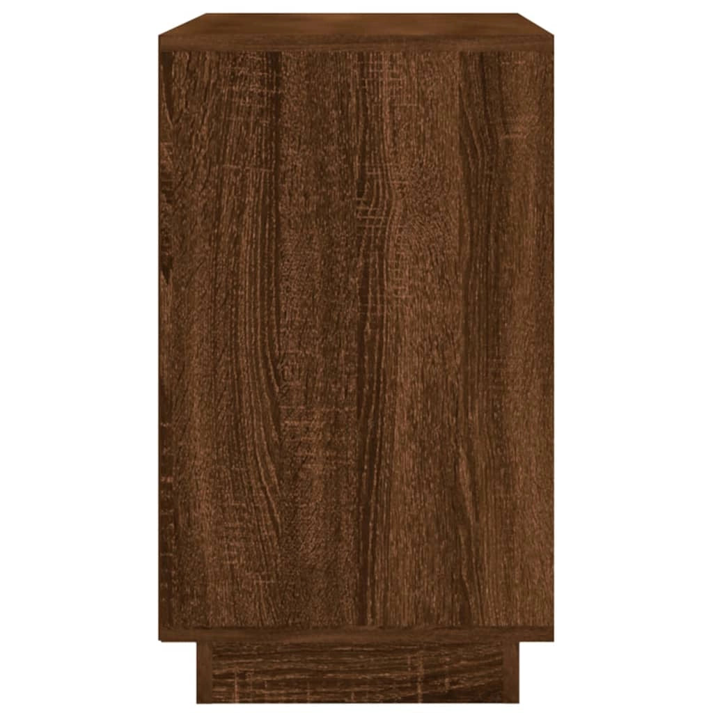 Credenza buffet cassettiera mobile contenitore organizer cucina soggiorno soggiorno 102 x 35 x 60 cm derivati ​​del legno marrone 02_0031165