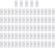 Bottiglie di reazione 80 pezzi - 5 ml - Plastica trasparente - Resistente al congelamento - Buona chiusura ermetica - Facile da utilizzare - Bottiglie di laboratorio