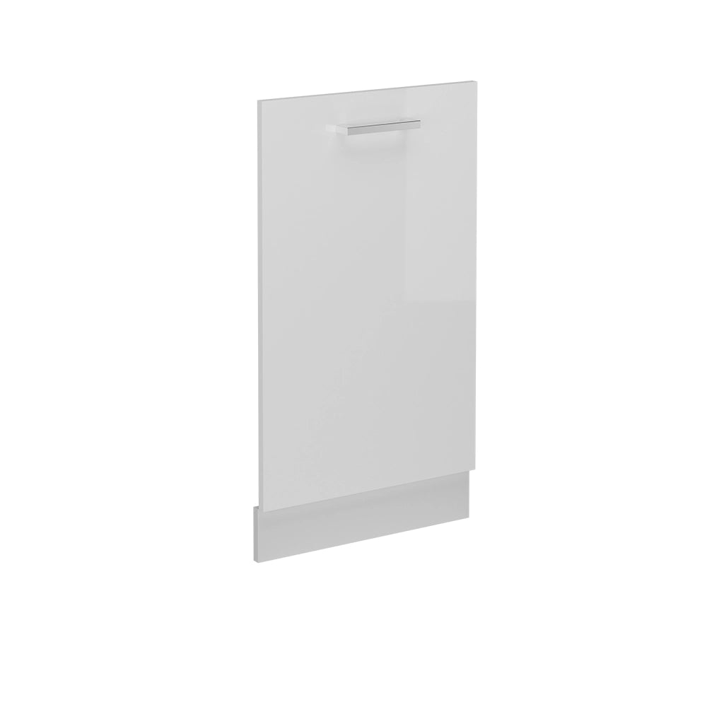 Pannello frontale R-Line Bianco lucido/Bianco 45 cm senza piano di lavoro Vicco