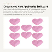 Set di applicazioni per tessuti da 10 - Adesivi a pailletten strippabili - Applicazioni decorative - Riparazione abbigliamento - Applicazione facile - Utilizzo versatile - Applicazioni a stiro
