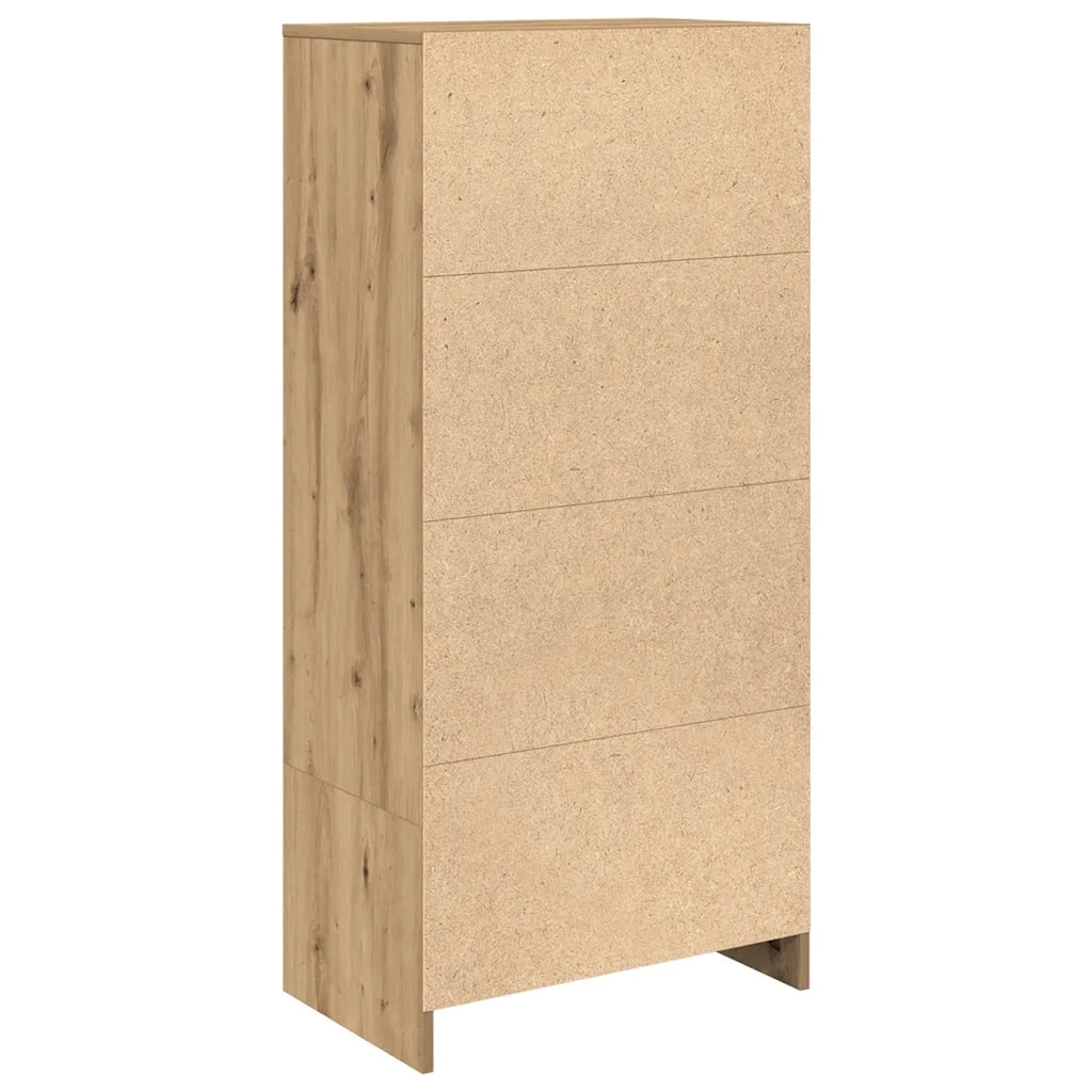 Armadio con Cassetto Rovere Artigianale 55,5x34x119,5 cm CFW5734832