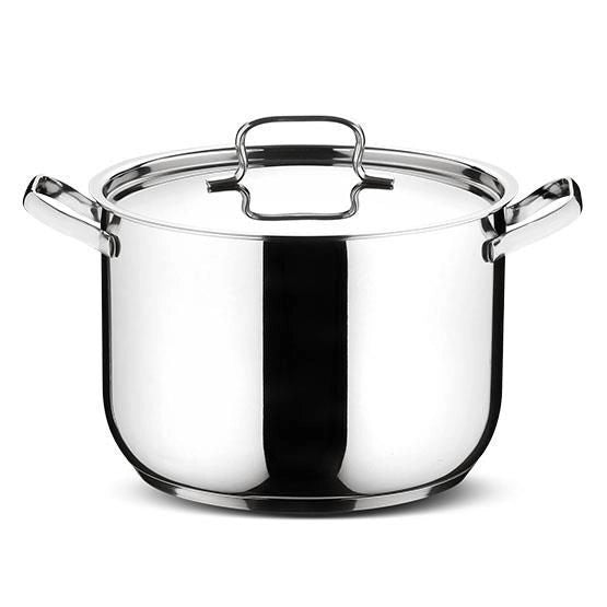 Lagostina LAG615A18 Sfiziosa Pentola 2 Manici Acciaio Inox 18-10 18 cm Fondo Incapsulato Induzione colore Grigio