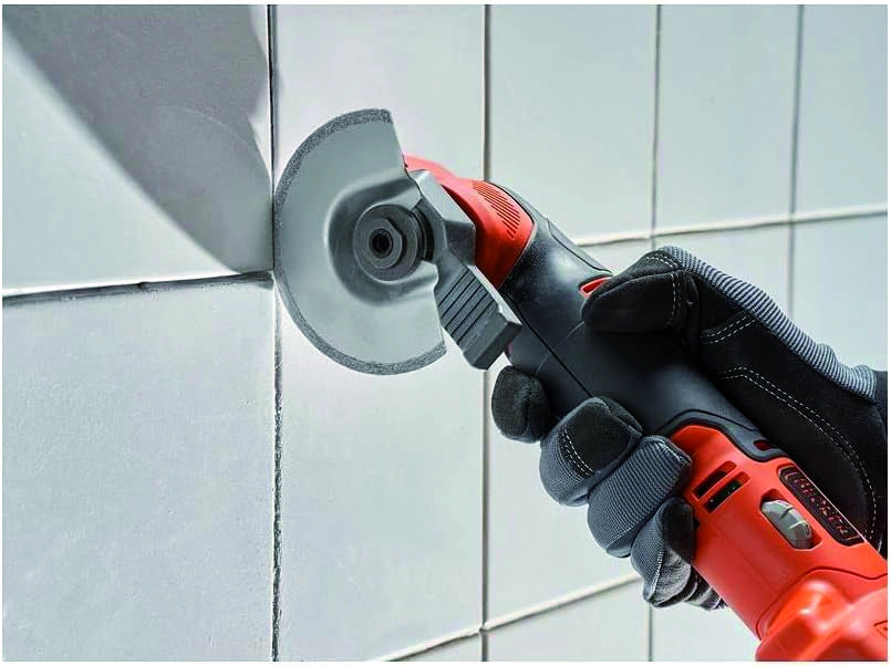 Black+Decker UTENSILE MULTIFUNZIONE A BATTERIA BDCOS18D1K-QW 18 V 1 batteria 1,5 Ah con accessori