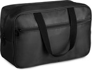 Borsa Grande per Bagno e Trucco | Borse Impermeabili per Cosmetici, Cura Personale e Trucco | Nero, Portatile e Compatta