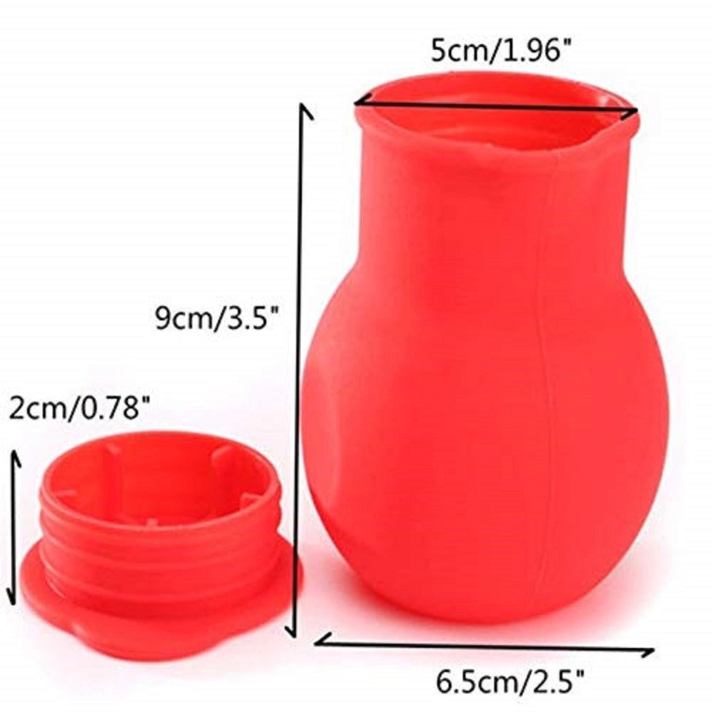 Trade Shop - Versa Cioccolato Burro Panna Silicone Sciogliere Crema Tappo Microonde Attrezzi Cucina -