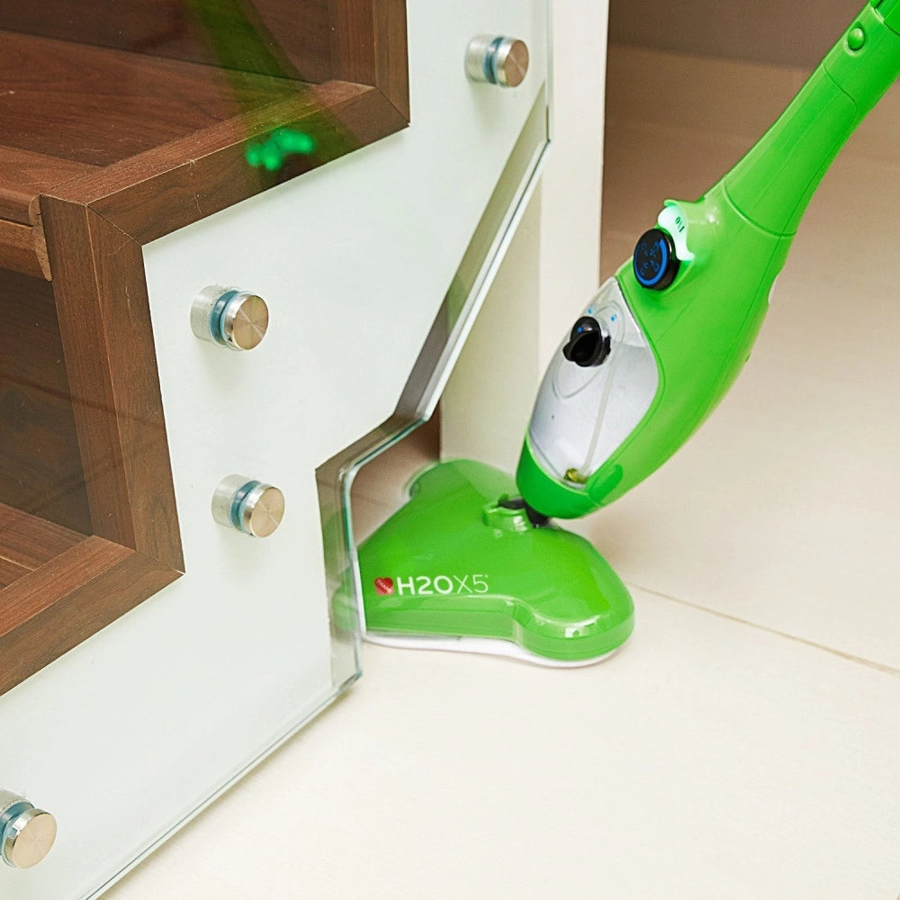 Trade Shop - Scopa Elettrica A Vapore X5 Steam Mop Lava Pavimenti Tappezzeria Tappeti -