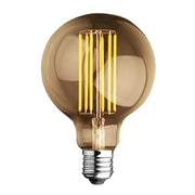 AP95G6 Lampadina led GLOBO edison a filamento 6W 750 LM luce calda 2700°K
