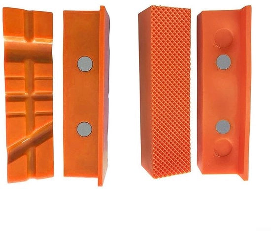 Vicekaak magnetica per tavolo - 4 pollici - accessori di ricambio - adatto per materiali delicati