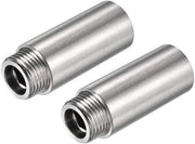 Estensione del Douchekop - 2 Pezzi - 61mm Estensione del Douchearm - Acciaio Inossidabile - Manico per Doccia a Mano - Duraturo e Facile da Installare - Estensione del Douchearm