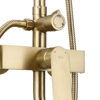 Set Doccia Da Incasso Rea Hass Gold