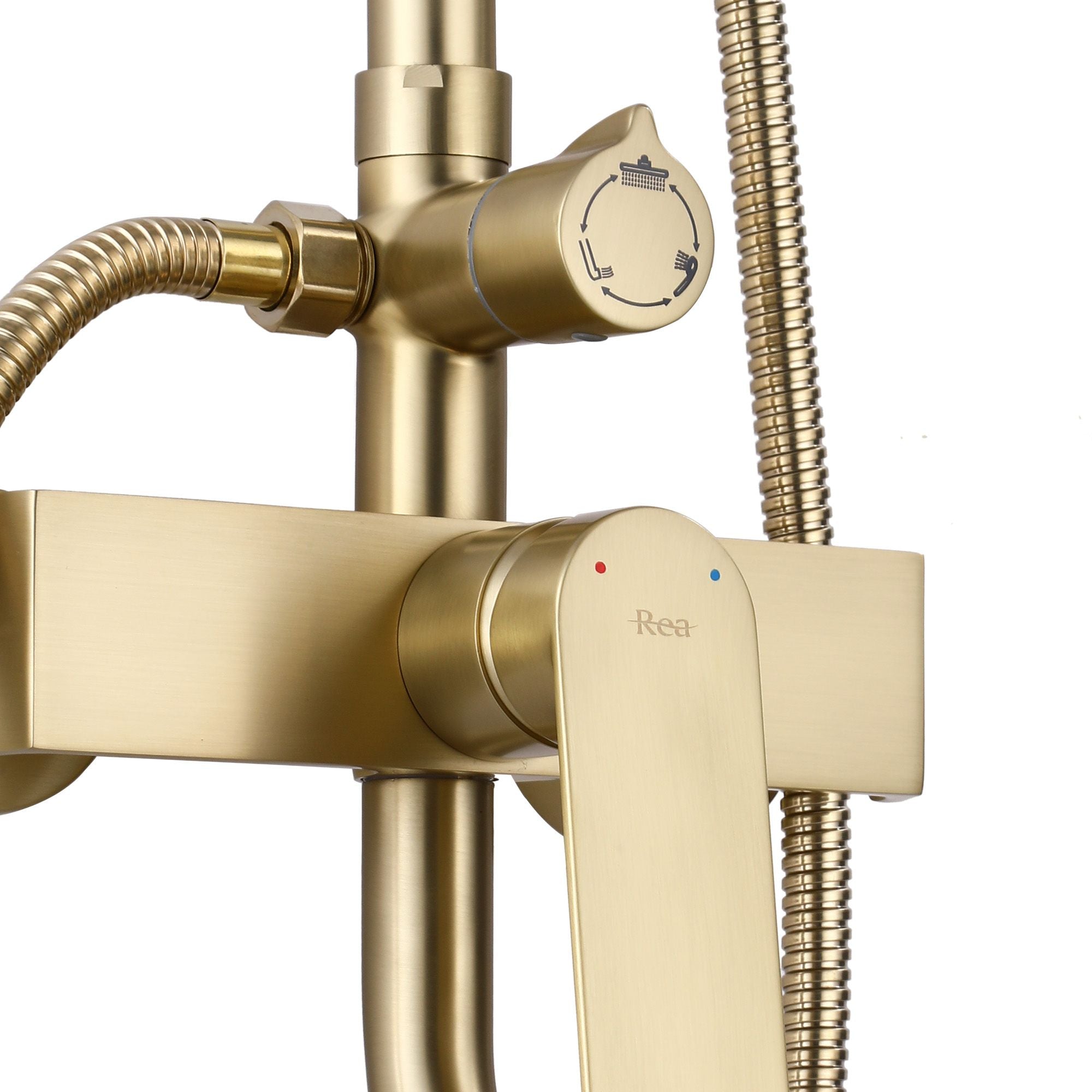 Set Doccia Da Incasso Rea Hass Gold