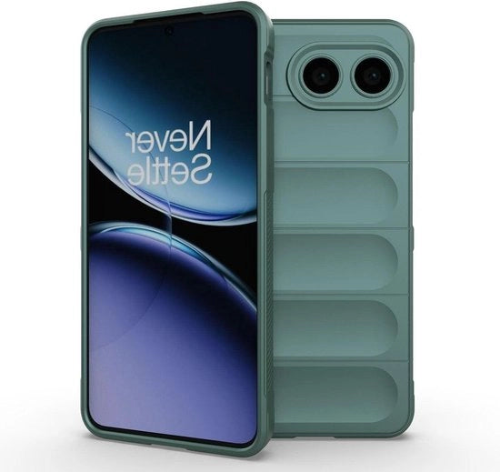 Hoes Schokbestendig per Smartphone, Design Anti-Caduta, Colore Verde