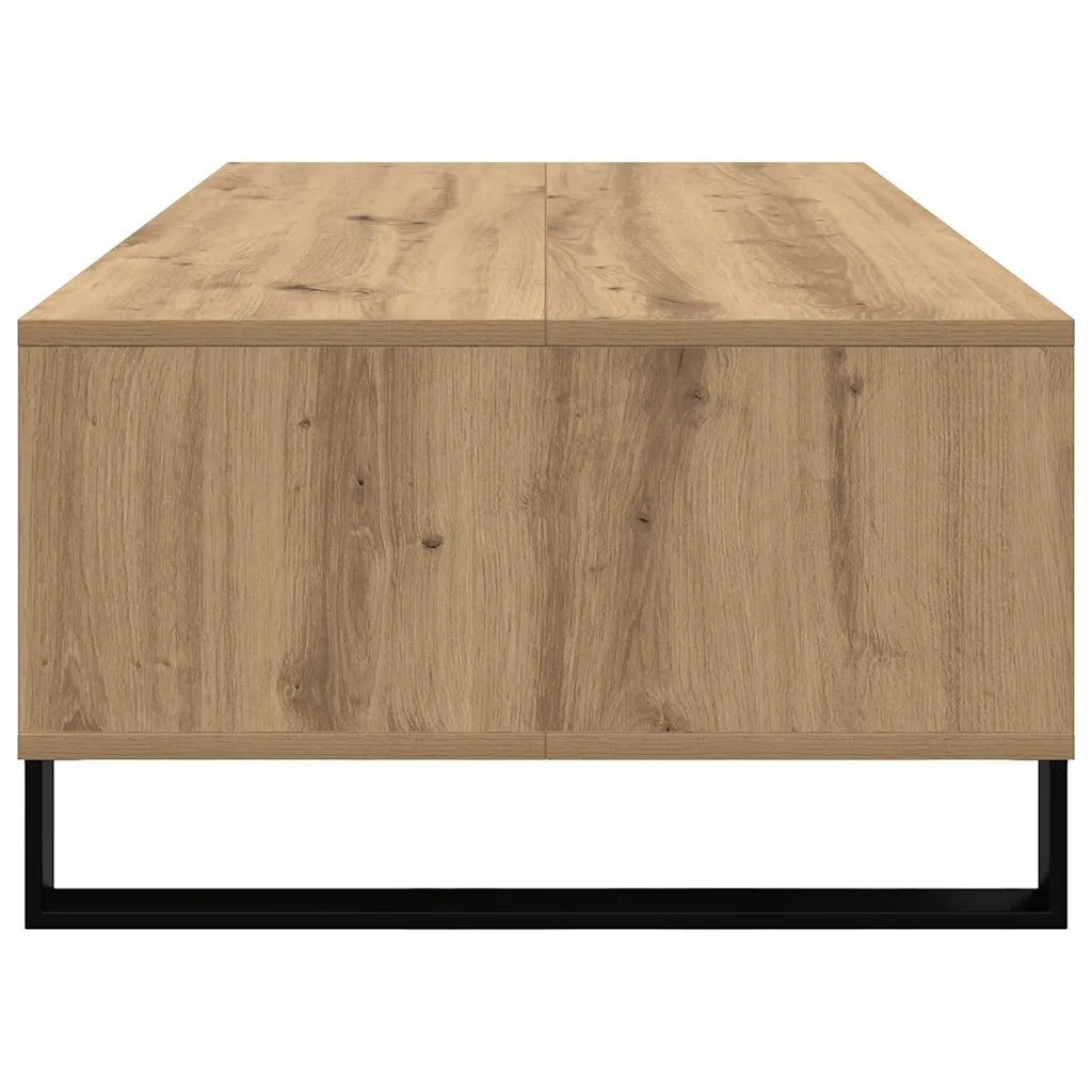 Tavolino da salotto Rovere artigianale 104 x 60 x 35 cm