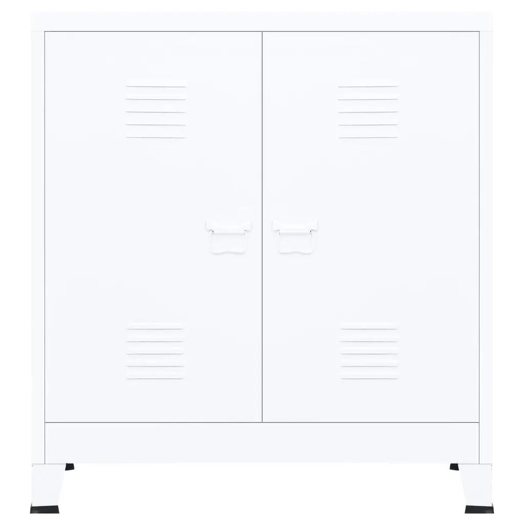 Armadio Classificatore Industriale Bianco 90x40x100 cm Acciaio cod mxl 50932
