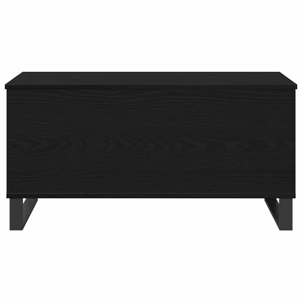 Tavolino da Salotto-Tavolino da soggiorno-Tavolo Rovere Nero 90 x 44,5 x 45 cm