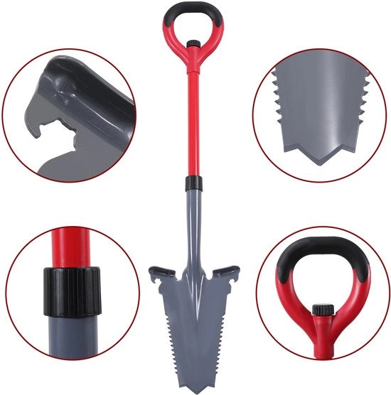Spada con funzione di sega per rimuovere radici di alberi, multitool per giardino e fai da te 1 pezzo