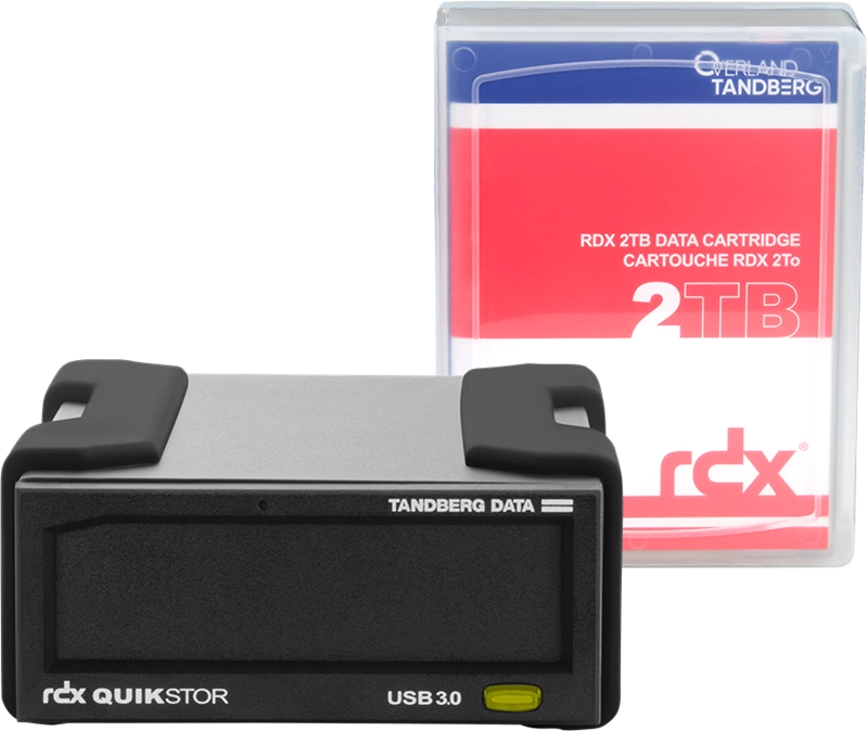 ORIGINAL Tandberg Data Accessori per computer nero 8865-RDX RDX-Externes-Laufwerk-Kit 2TB