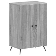 Mobile per scarpe BREDA 59,5 x 39,5 x 90 cm Sonoma grigio 897531