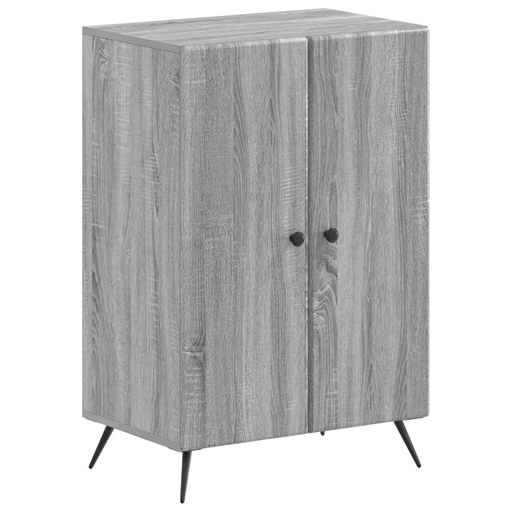 Mobile per scarpe BREDA 59,5 x 39,5 x 90 cm Sonoma grigio 897531