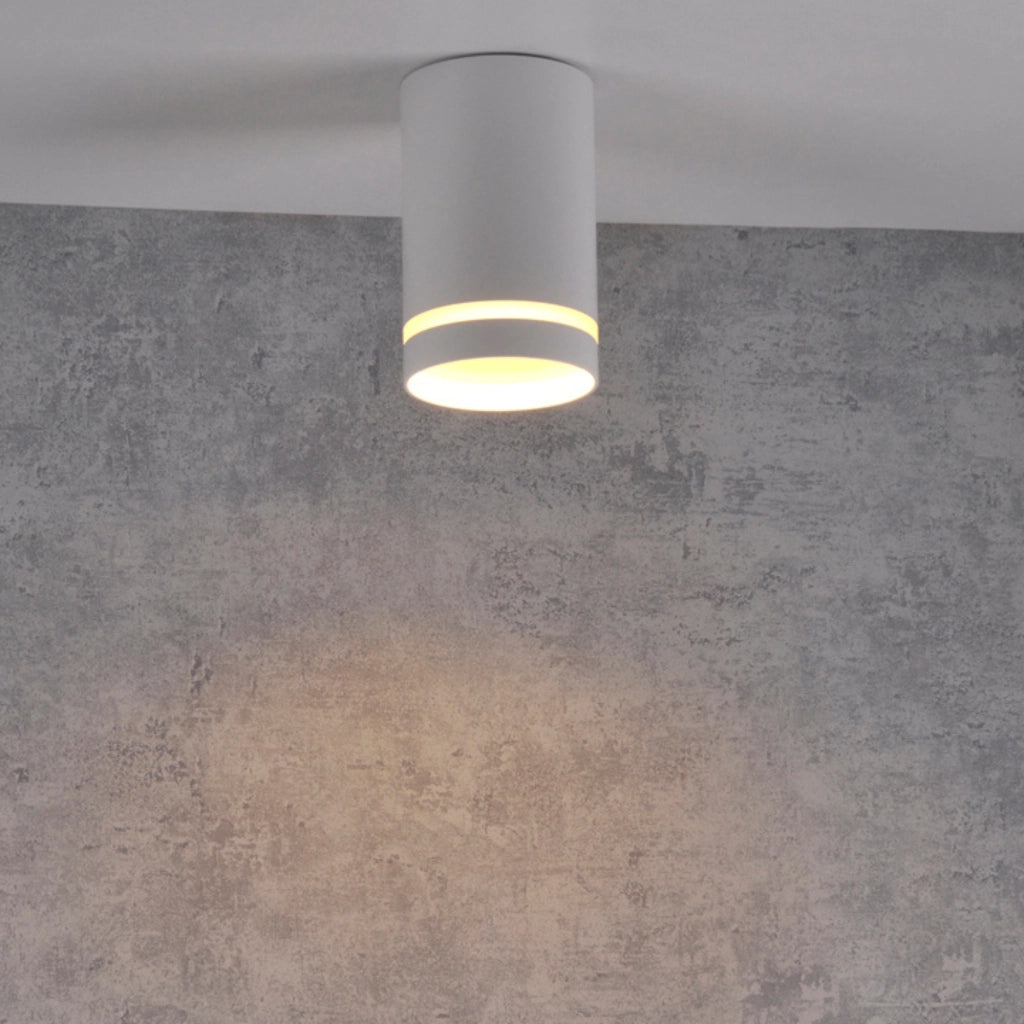 Faretto da soffitto bianco GU10 Polux Fabri 319883