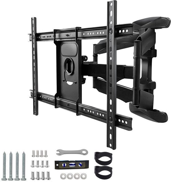 Supporto per schermo pieghevole, inclinabile e girevole per TV da 32’’ a 75’’ - VESA 400x600 max - peso massimo 50 kg