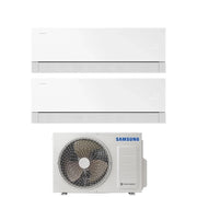 Condizionatore Dual Split Samsung WindFree Première White 7+12 con AJ040TXJ2KG R-32 Wi-Fi Integrato