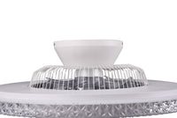 Plafoniera Ventilatore da Interno a led in Plastica