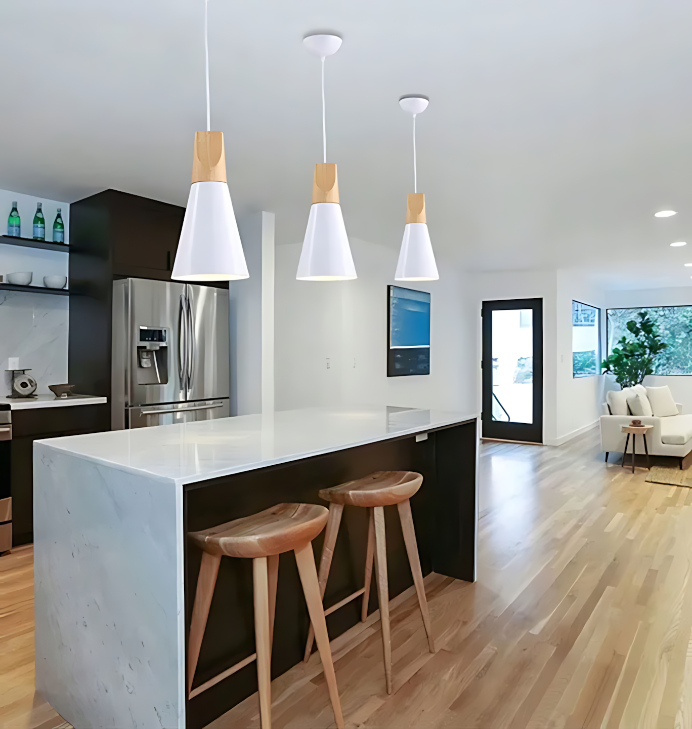 Lampada Da Soffitto Scandi B Bianca