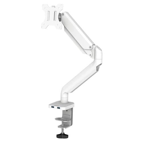 Fellowes Platinum Series Single braccio monitor bianco