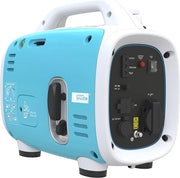 Generator 220V 12V - 800W - Benzina - 4-takt - Corrente di emergenza - Ideale per la mancanza di corrente e ricarica batteria o powerstation - Peso ridotto: 10kg - Prodotto in Germania