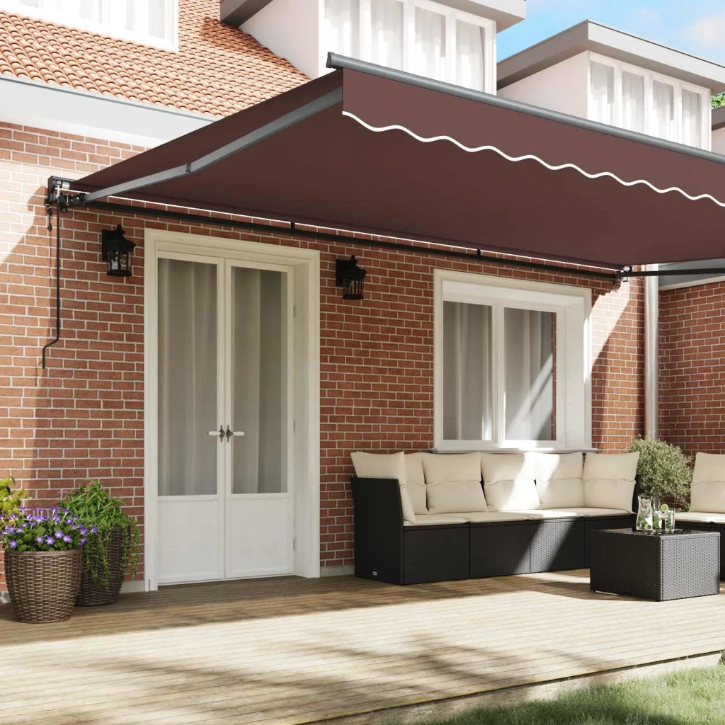 Struttura della tenda Marrone 500 × 300 cm 3331240