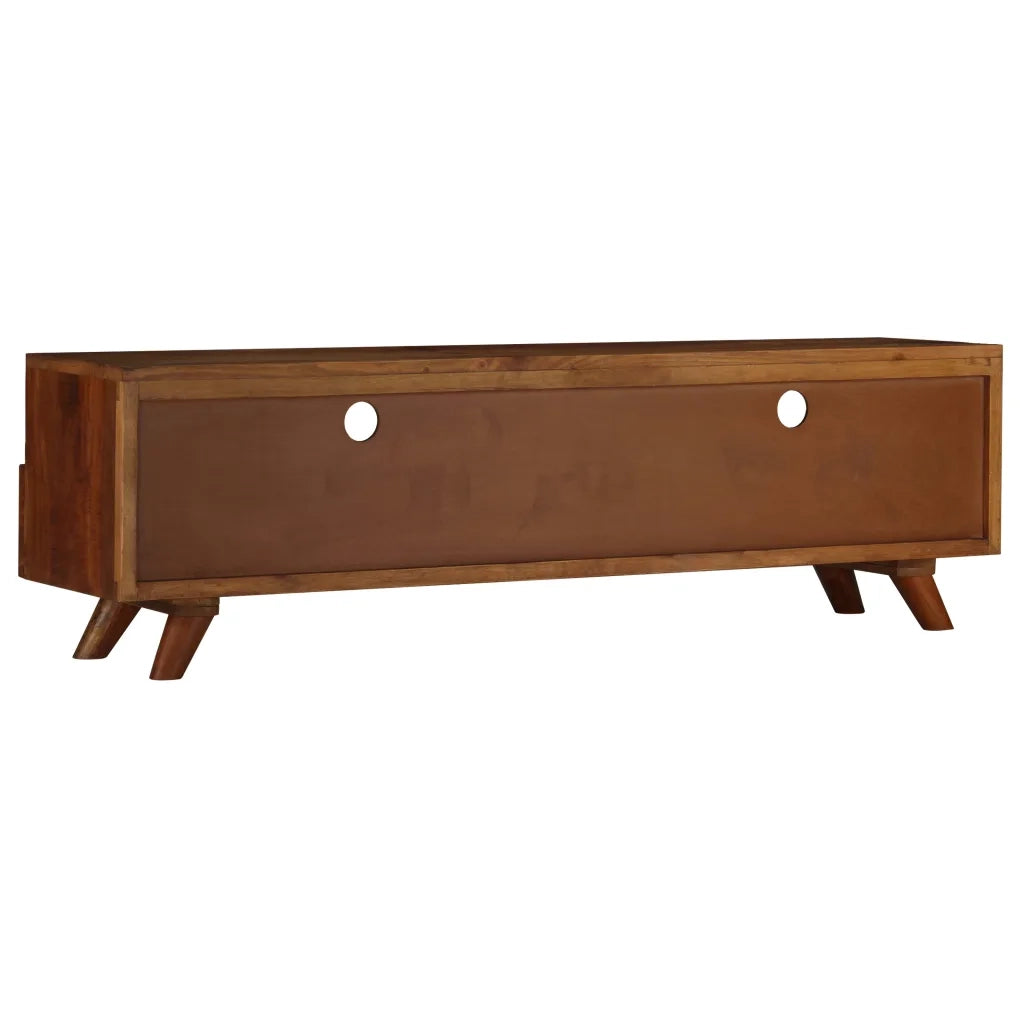 Mobile Porta TV in Legno Massello di Recupero 140x30x40 cm cod mxl 18895