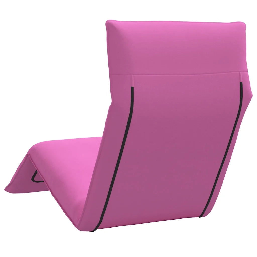 Sdraio da giardino | Lettino Pieghevole Rosa 175x54x8,5 cm in Tessuto Oxford