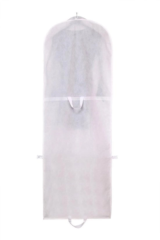 Sacchetto di protezione per abiti da sposa - ca. 180 cm - chiusura a zip, kxb101